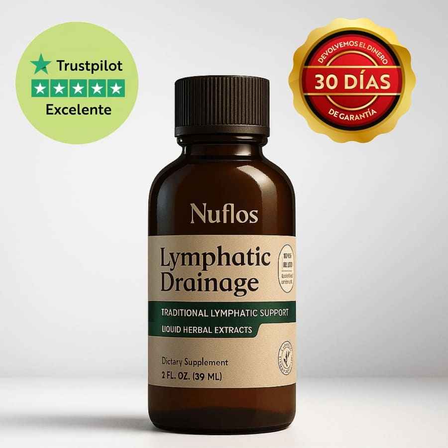 Nuflos – Drenaje Líquido Natural para reducir hinchazón y sentirte liviana todos los días