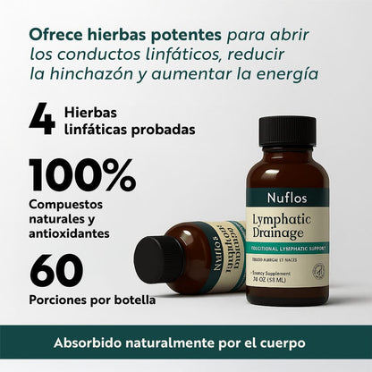 Nuflos – Drenaje Líquido Natural para reducir hinchazón y sentirte liviana todos los días